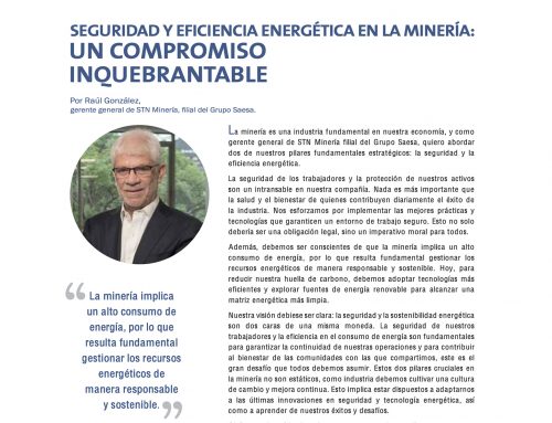 Seguridad y la Eficiencia Energética en la Minería: Un Compromiso Inquebrantable